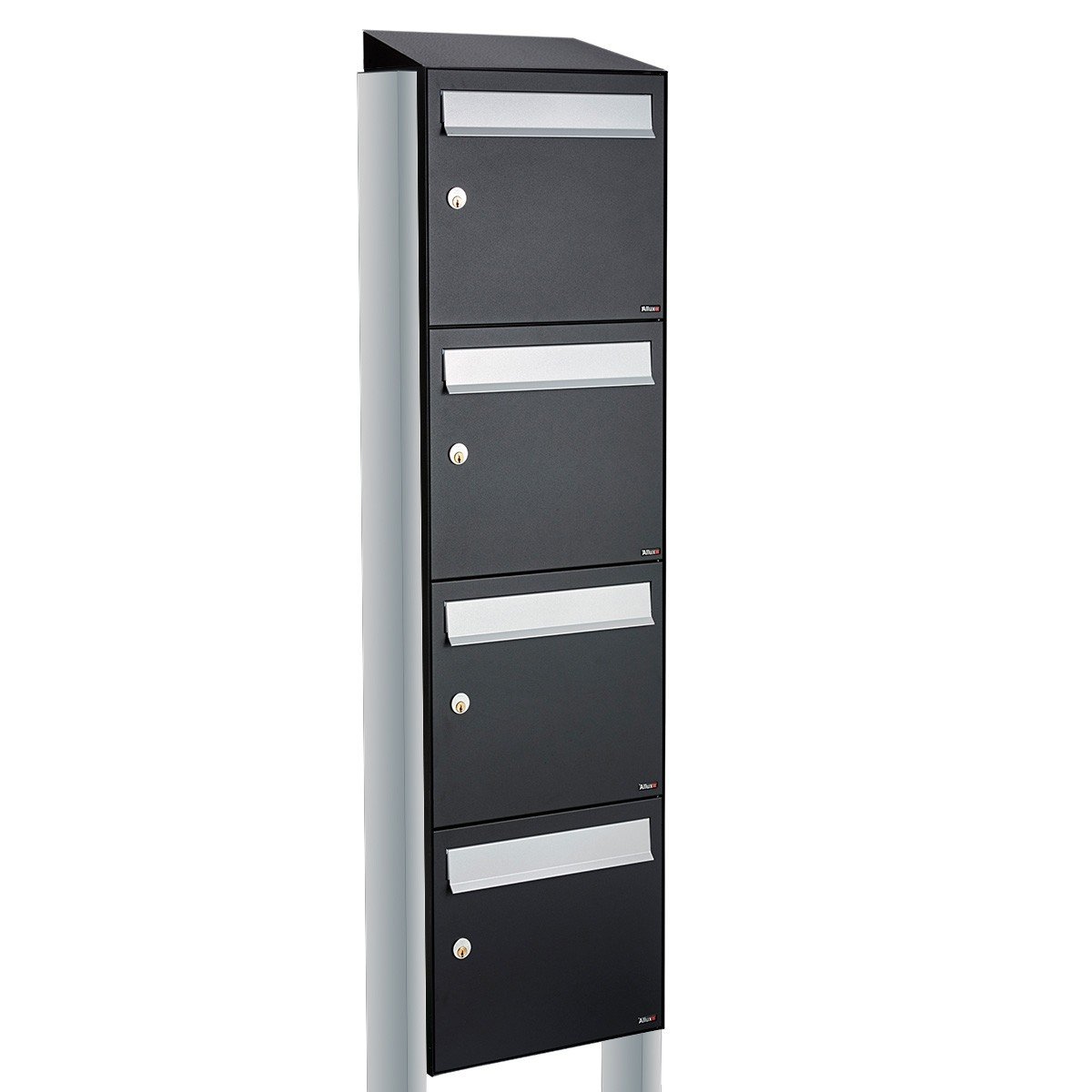 Allux Flow Set 4-Hoog Met Dak Op Statief Zwart - 40040070_1x4ds