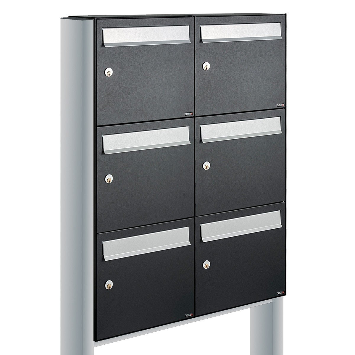 Allux Flow Set 2-Breed, 3-Hoog Op Statief Zwart - 40040070_2x3s