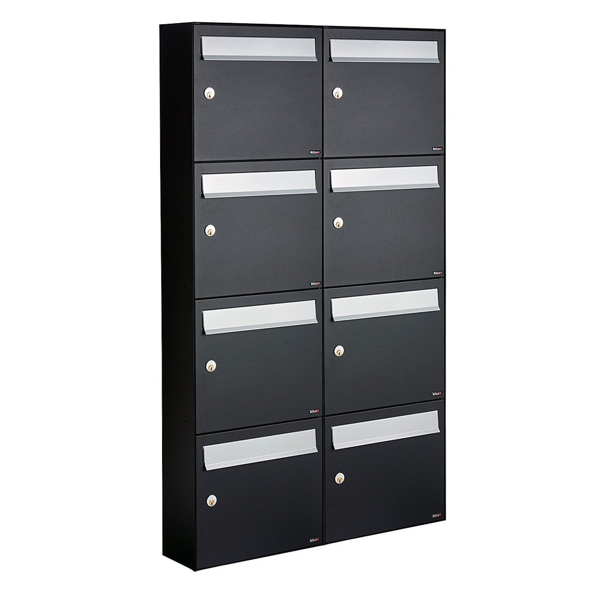 Allux Flow Set 2-Breed, 4-Hoog Zwart - 40040070_2x4