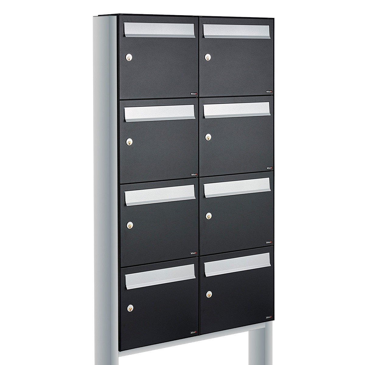 Allux Flow Set 2-Breed, 4-Hoog Op Statief Zwart - 40040070_2x4s