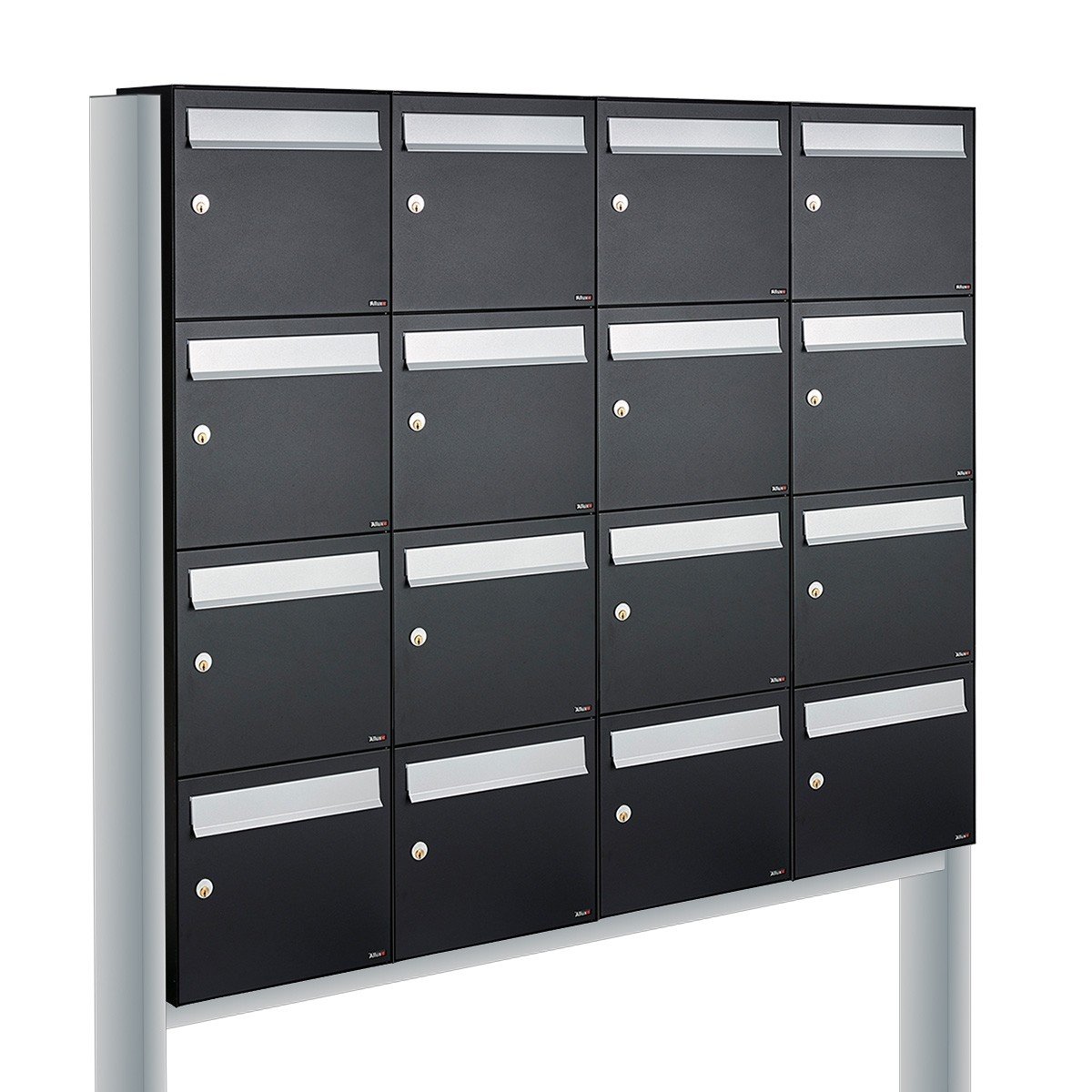 Allux Flow Set 4-Breed, 4-Hoog Op Statief Zwart - 40040070_4x4s