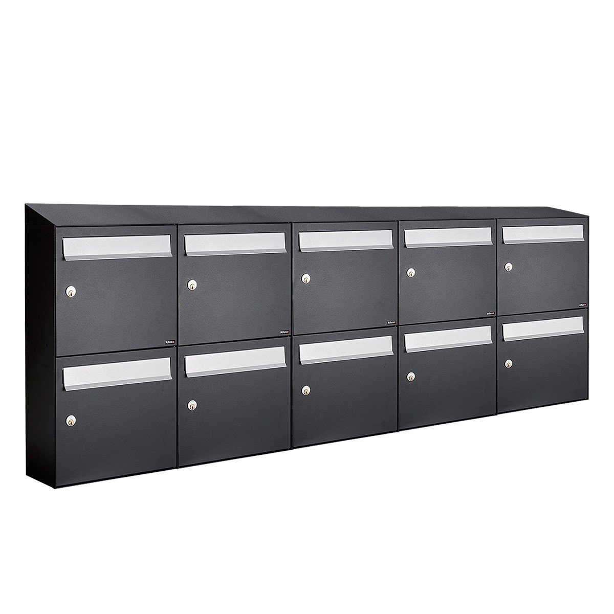 Allux Flow Set 5-Breed, 2-Hoog Met Dak Zwart - 40040070_5x2d