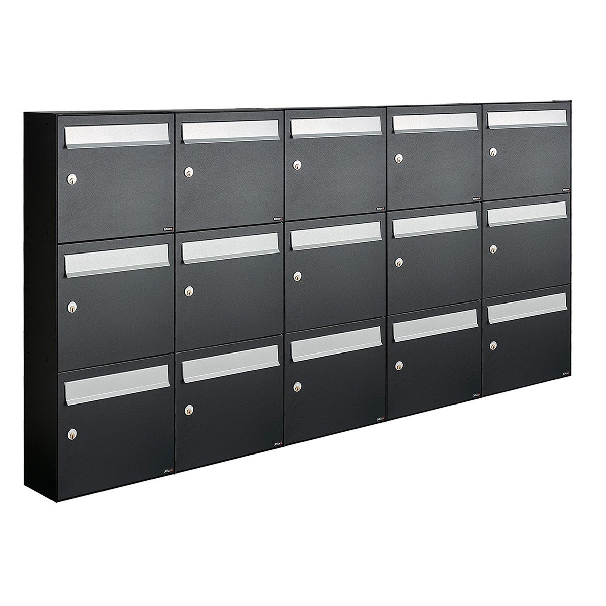 Allux Flow Set 5-Breed, 3-Hoog Zwart - 40040070_5x3
