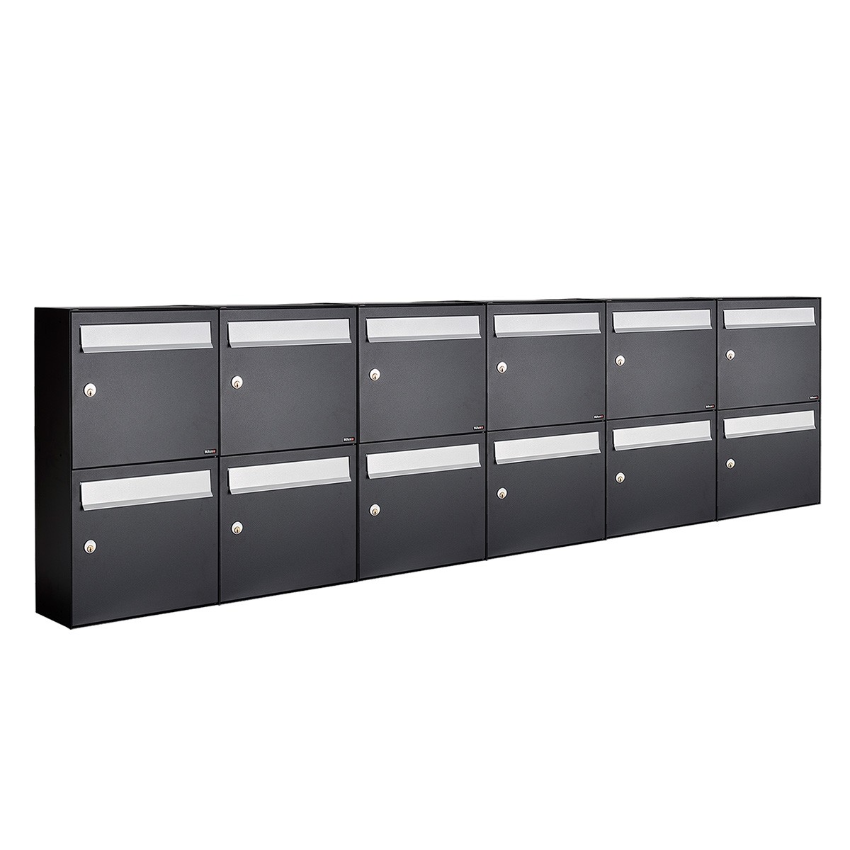 Allux Flow Set 6-Breed, 2-Hoog Zwart - 40040070_6x2