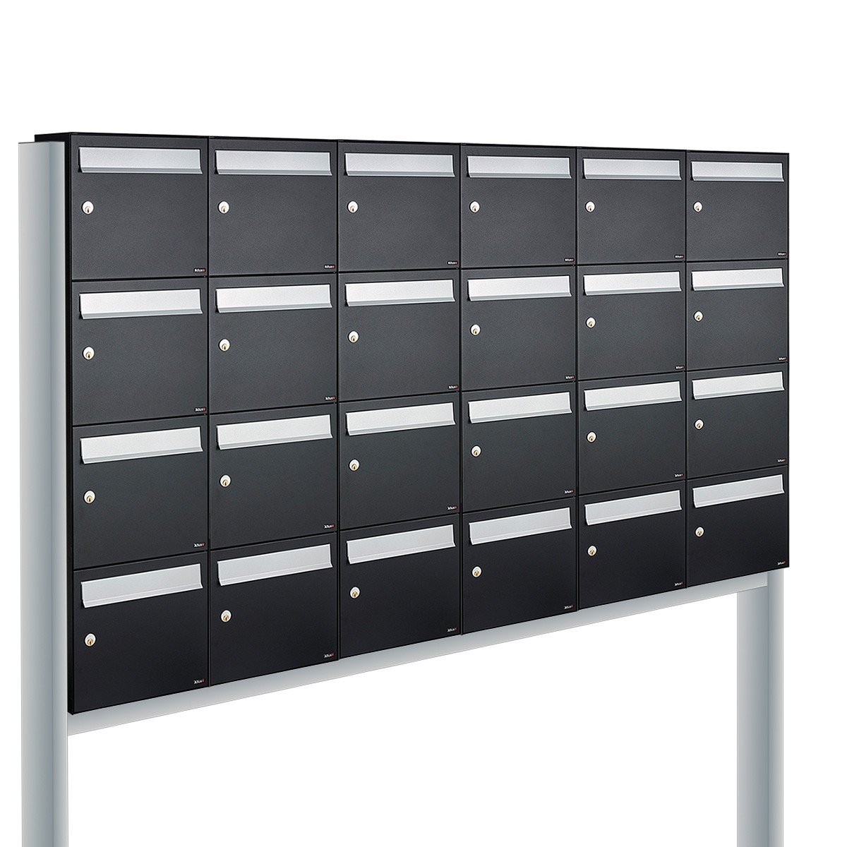 Allux Flow Set 6-Breed, 4-Hoog Op Statief Zwart - 40040070_6x4s