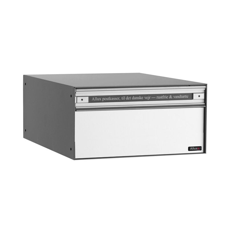 Allux Brievenbus Allux Pc1 Aluminium, Achteruitname - 40111080
