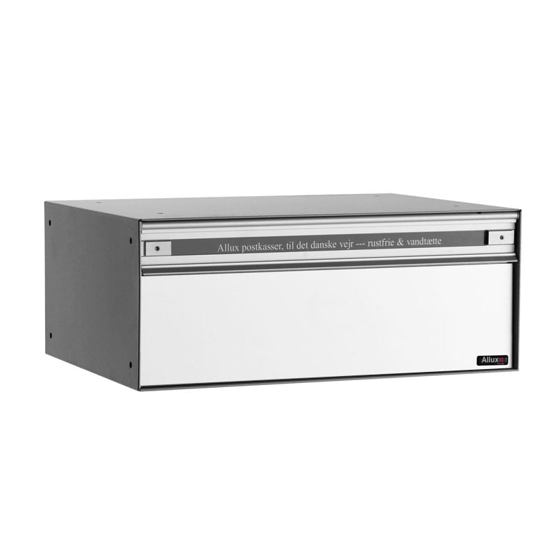 Allux Brievenbus Allux Pc2 Aluminium, Achteruitname - 40211080
