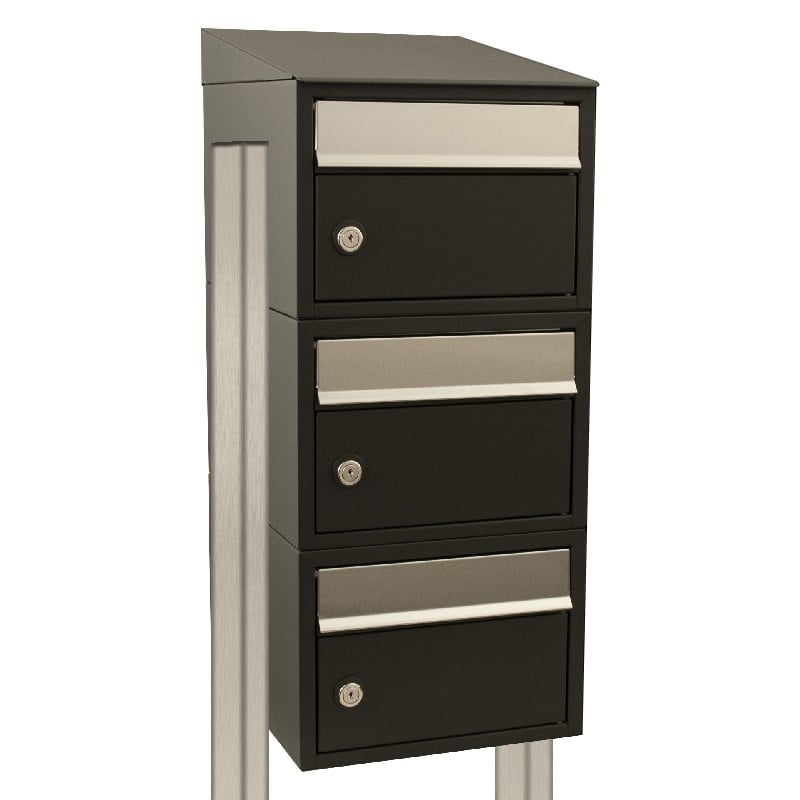 Stoer! Brickset 3-Hoog Met Dak Op Statief Zwart 40215070_1x3ds