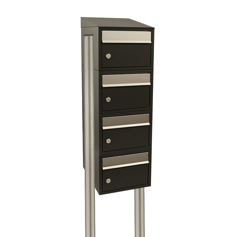 Stoer! Brickset 4-Hoog Met Dak Op Statief Zwart 40215070_1x4ds