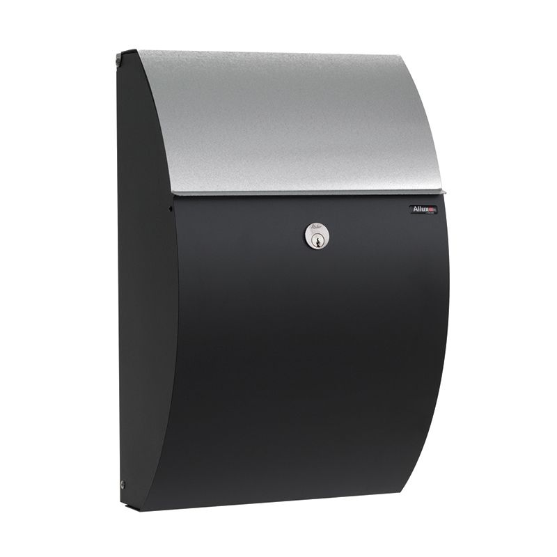 Allux Brievenbus 7000 Galv / Zwart - 40700030