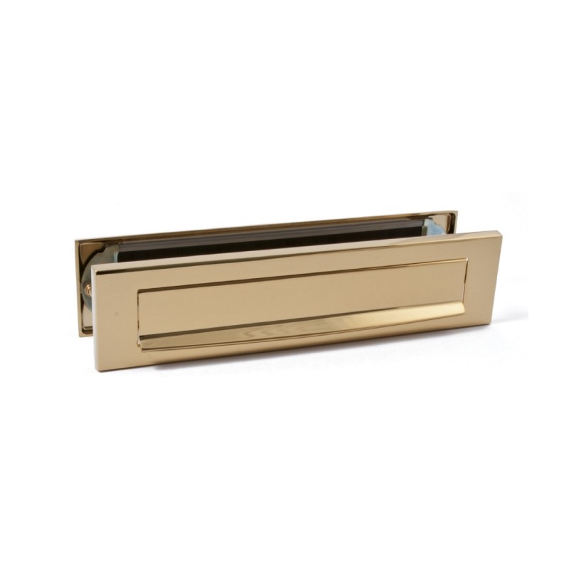 Mariani Briefplaat Combinatie Rechthoek Pvd Messing 91182014