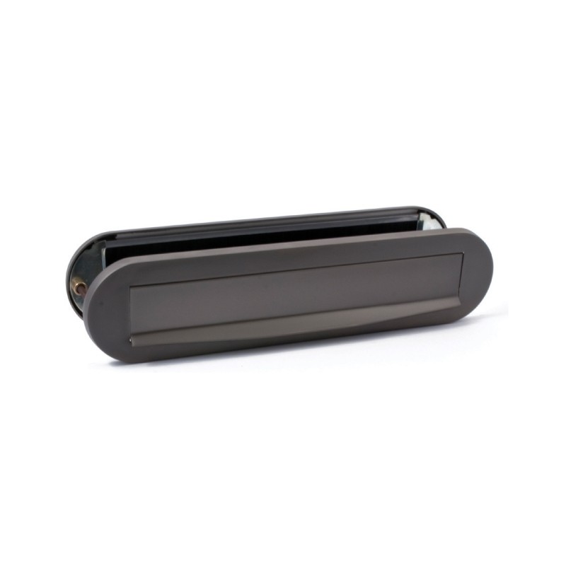 Mariani Briefplaat Combinatie Ovaal Grafiet - 95378019