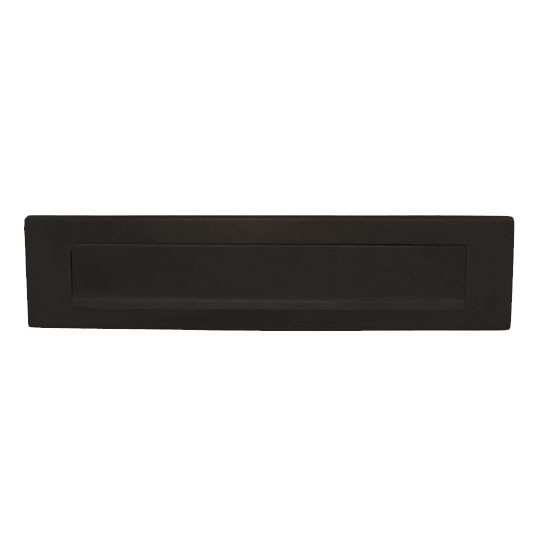 Allux Briefplaat Rechthoek Puurzwart 340X76Mm - N1180070