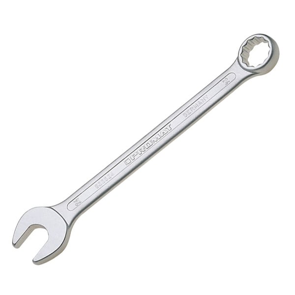 Promat Ring-steeksleutel | SW 32 mm lengte 440 mm | vorm A extra lang | chroom-vanadiumstaal - 4000823019