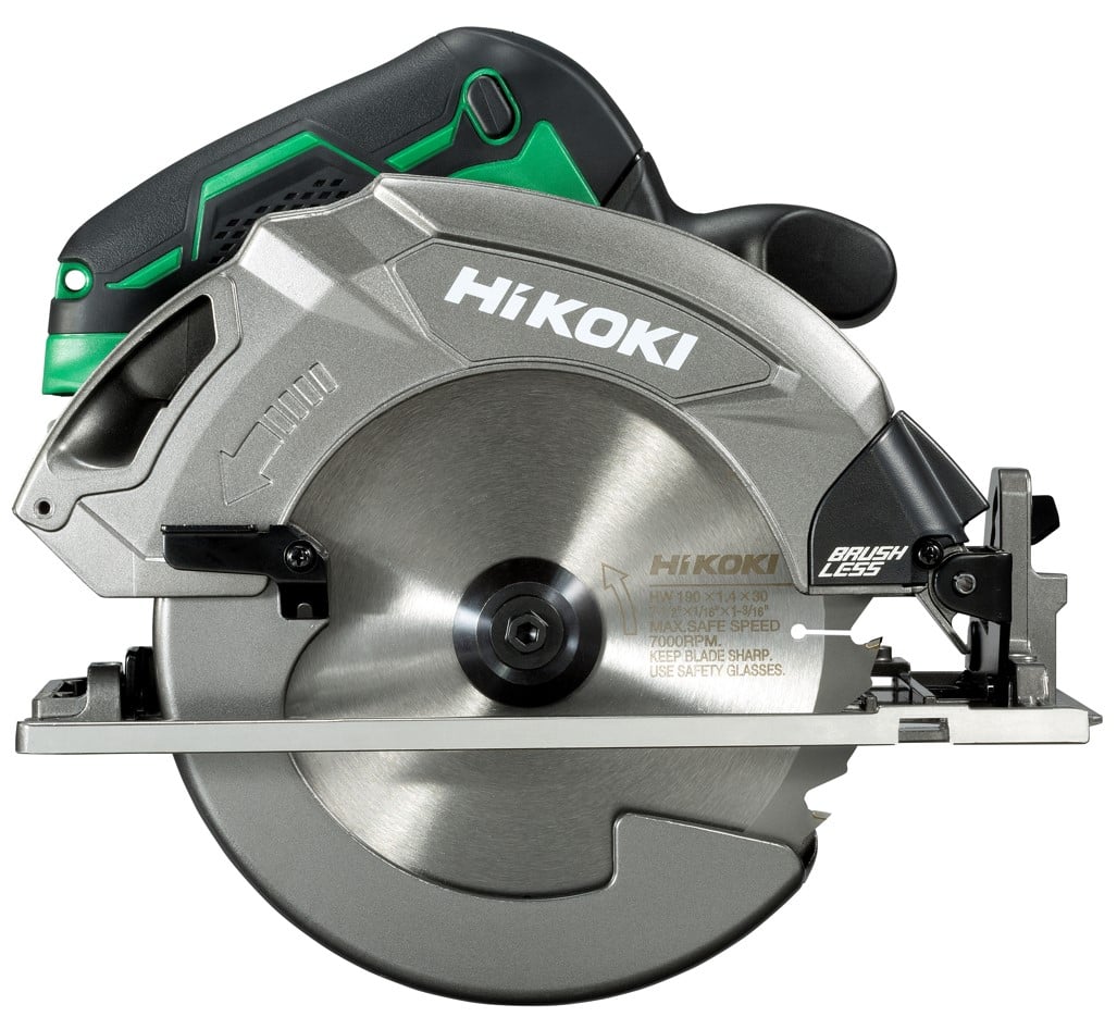 Hikoki C1807DAW4Z | Accu cirkelzaag | 18 V | 190mm | Body | Zonder lader en accu&apos;s in doos - C1807DAW4Z