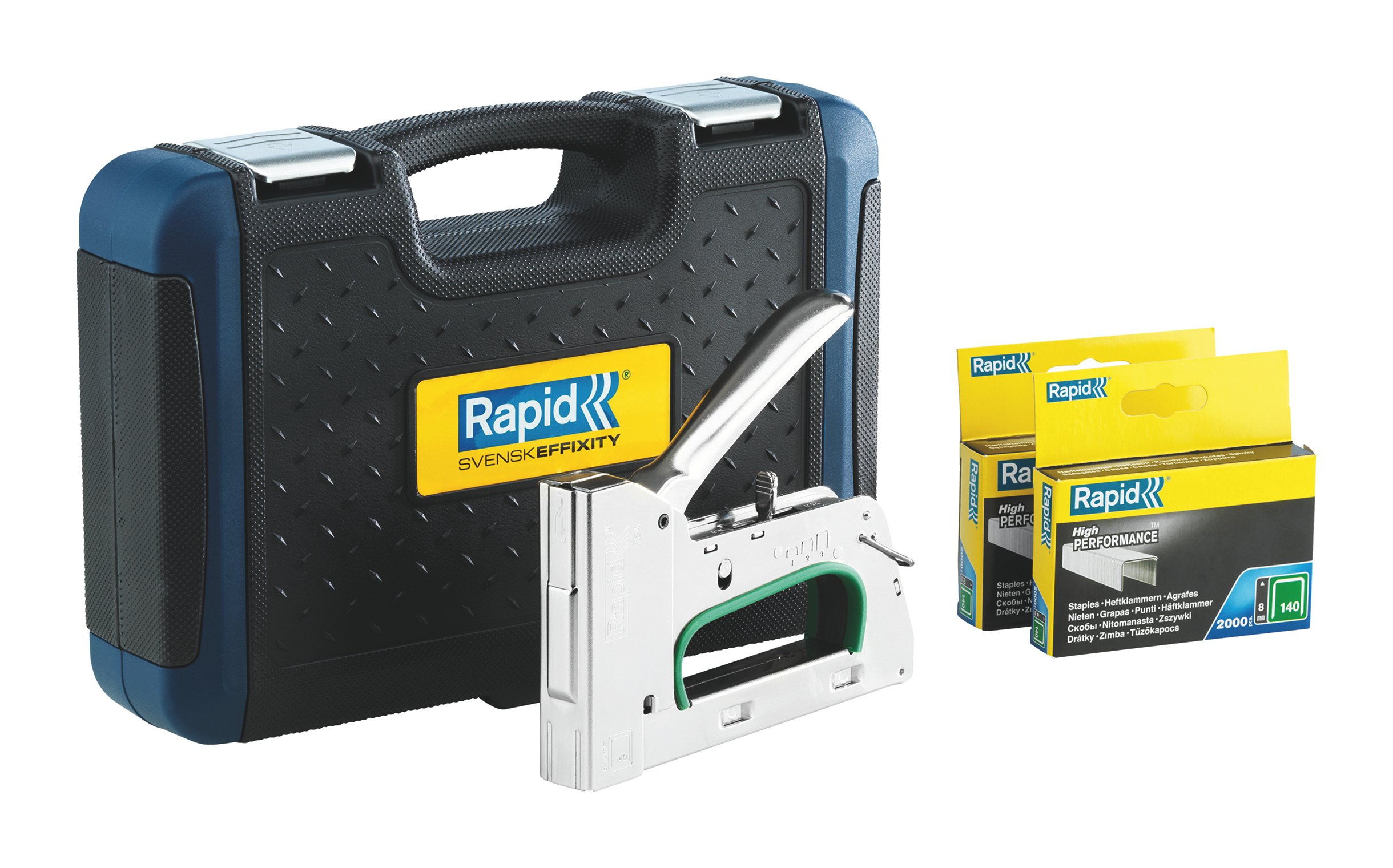 PRO R34 Handtacker in premium koffer | Incl. 5.000 nieten