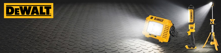 DeWALT gratis accu werklamp