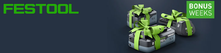 Gratis Festool 18V Accu