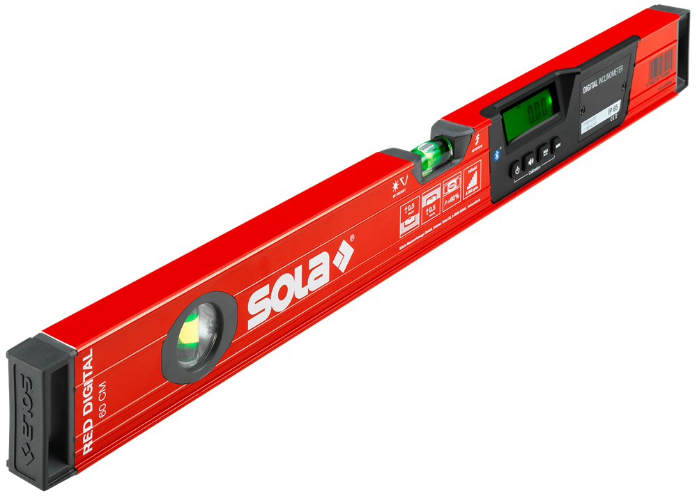 SOLA Elektronische hellingwaterpas RED 180 digital 180cm - 01731601