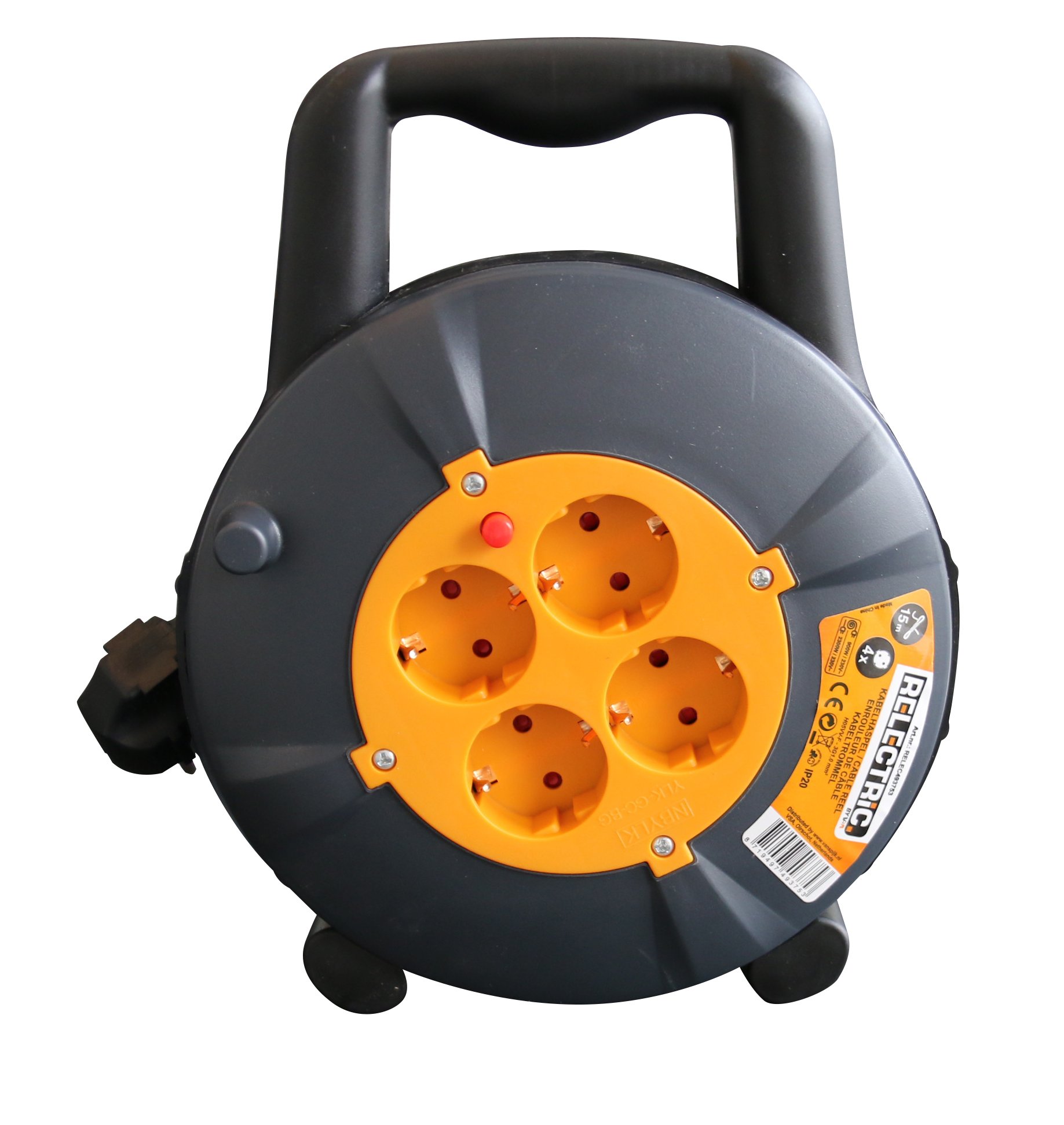 Relectric kabelbox 15 mtr 3x1,0mm - RELEC493753 RELEC493753