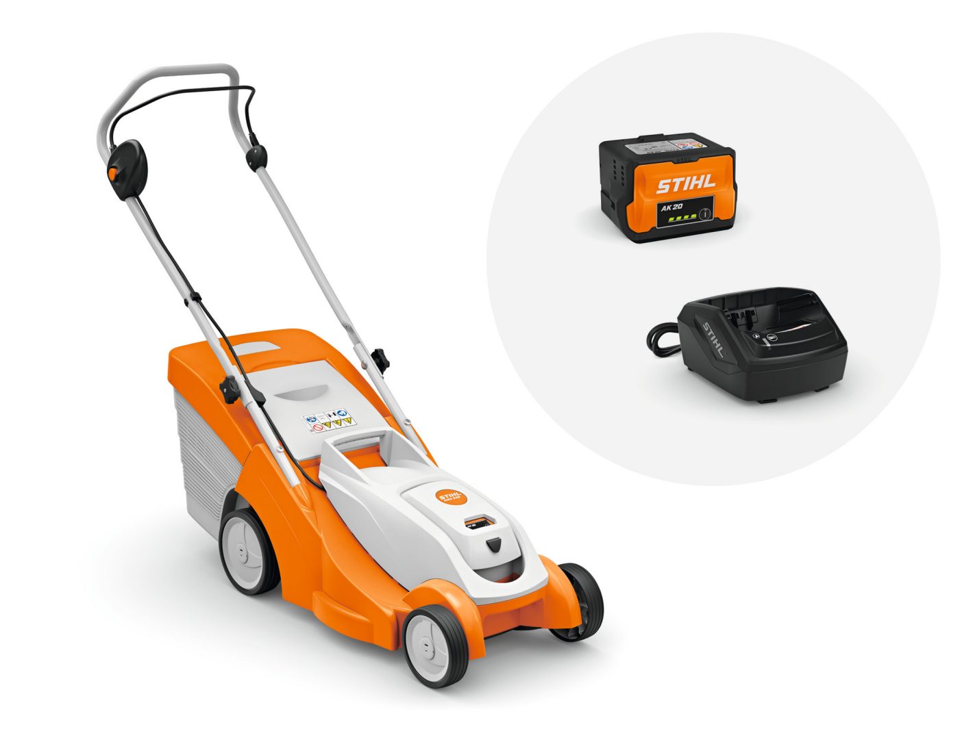 Stihl RMA 239 | Accu grasmaaier 36V 37cm (1x 4.0Ah AK 20 accu + AL 101 lader) - 63200111485