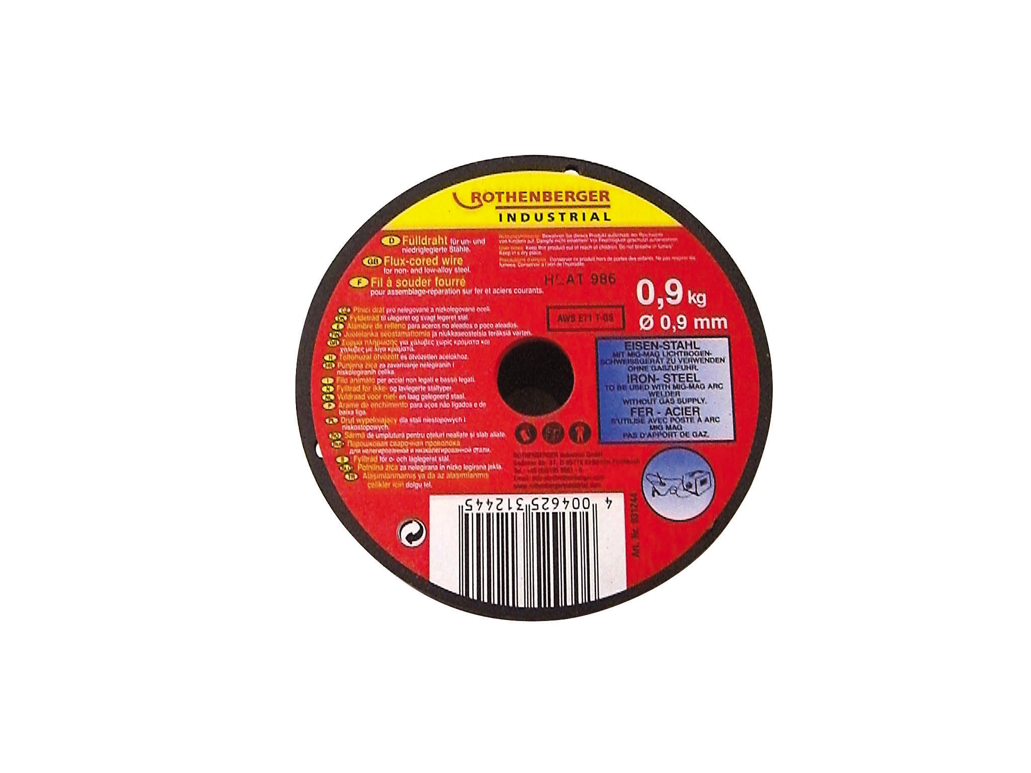 Rothenberger MIG-lasdraad 0,6mm/1kg - ROT031231 ROT031231