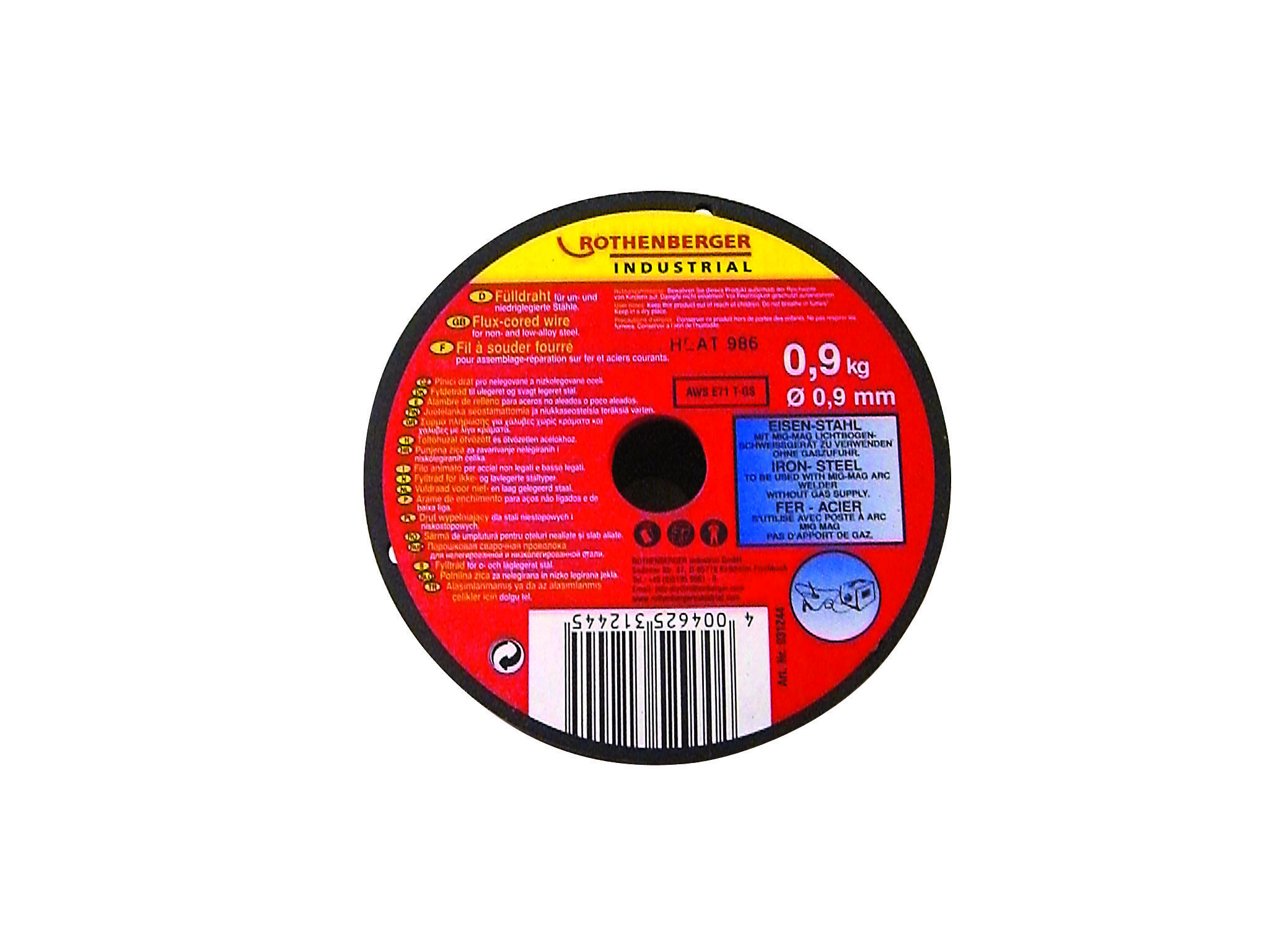Rothenberger MIG-lasdraad 0,8mm/1kg - ROT031232 ROT031232