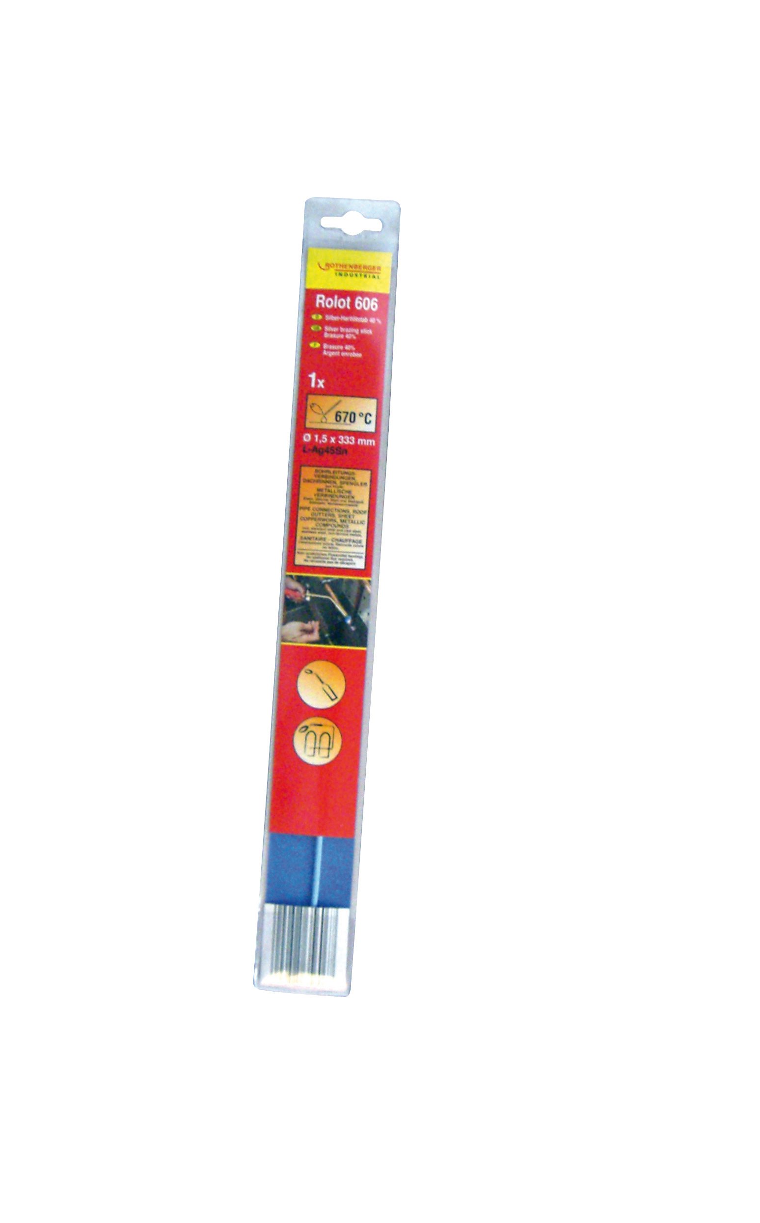 Rothenberger Rolot 601 zilverhardsoldeer, 5st - ROT035601 ROT035601