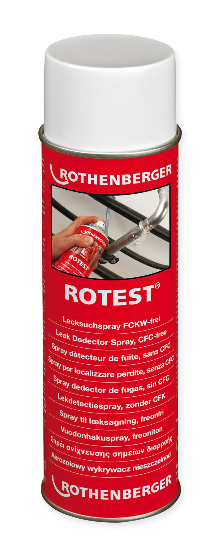 Rothenberger Lekdetectiespray RoTest 400ml - ROT065000 ROT065000