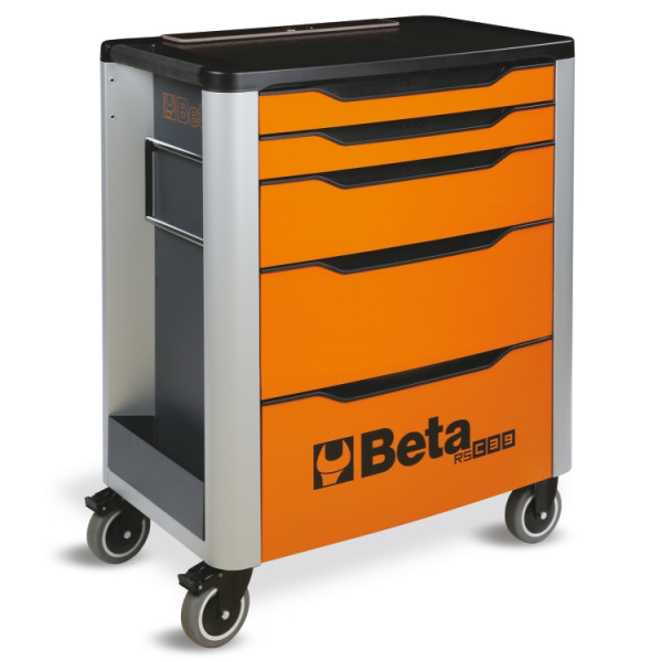Beta RSC39/5-O Gereedschapswagen met 5 laden | Oranje - RSC39/5-O