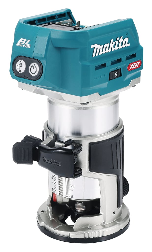 Makita RT001GZ14 Boven- en kantenfrees | 40 V Max | Zonder accu&apos;s en lader | In doos - RT001GZ14