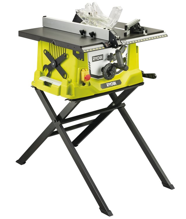 Ryobi RTS1800S-G 1800w tafelzaagmachine met onderstel - 5133002221