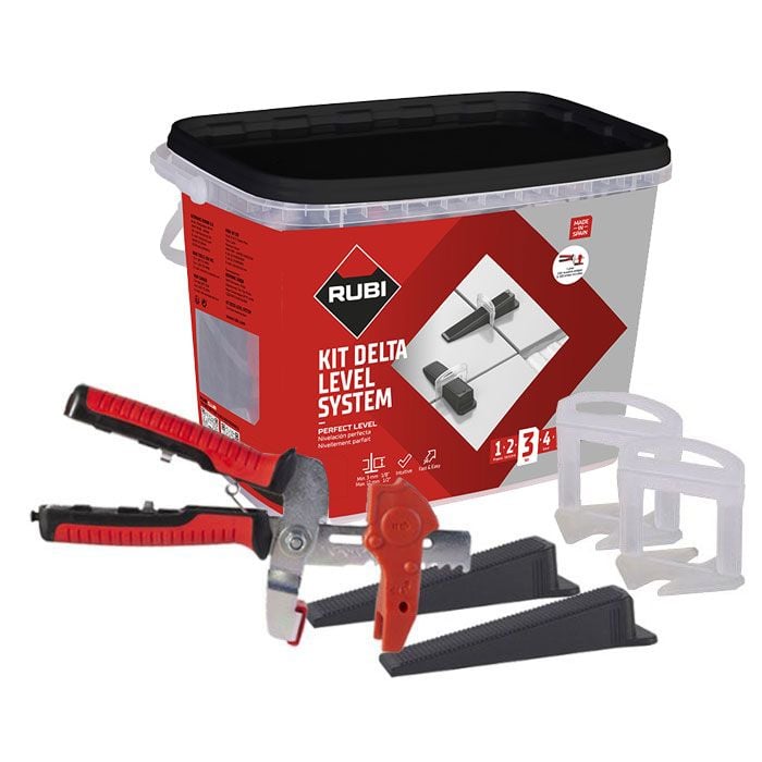 Rubi Kit Delta Level Systeem | 1 5 mm 03957