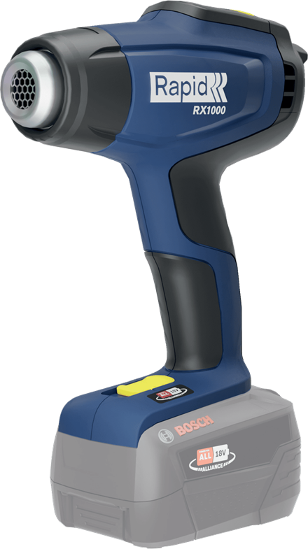 Rapid RX1000 | Heteluchtpistool | 18V P4A | Zonder accu en lader 5001513