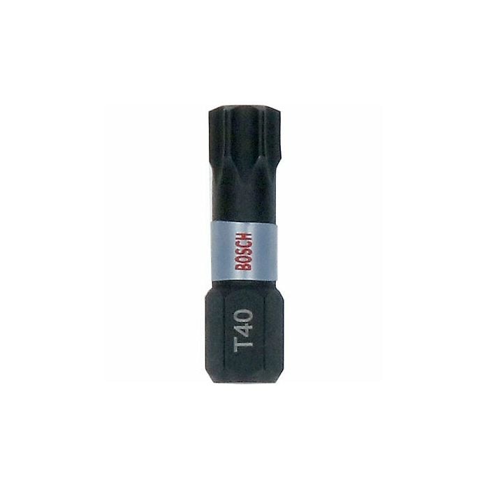 Bosch Accessoires Schroevendraaierbit | TICTAC box | 25x Impact T40 25mm - 2607002808