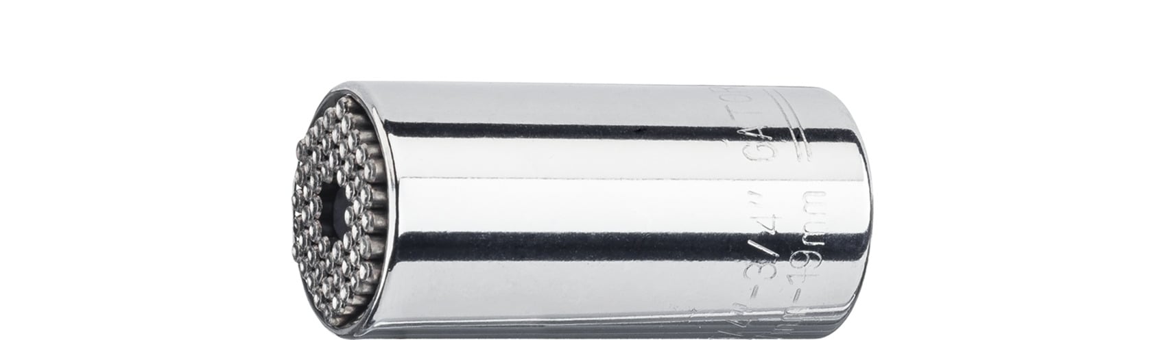 Wiha Dopsleutelbit | 3/8 inch multifunctie | sleutelwijdte 7-19 mm | lengte 52 mm | 1 stuk - 09400 - 09400