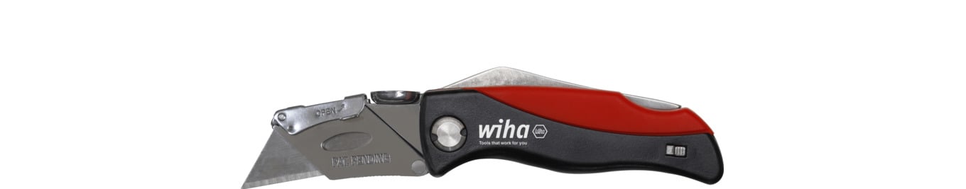 Wiha Inklapbaar mes | inclusief 6 heavy duty mesjes - SB246279