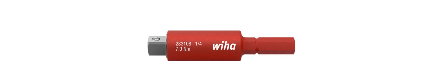 Wiha Adapter slimVario® electric voor 1/4" dopsleutels - 43139 - 43139