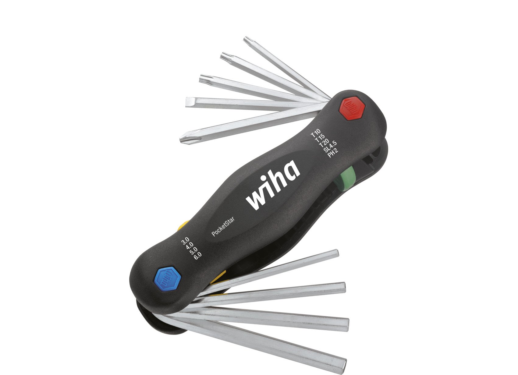 Wiha Multitool PocketStar | assorti | 9-delig - 25293 - 25293