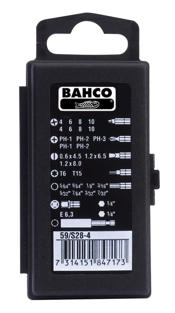 Bahco lh bit set | 59/S28-4