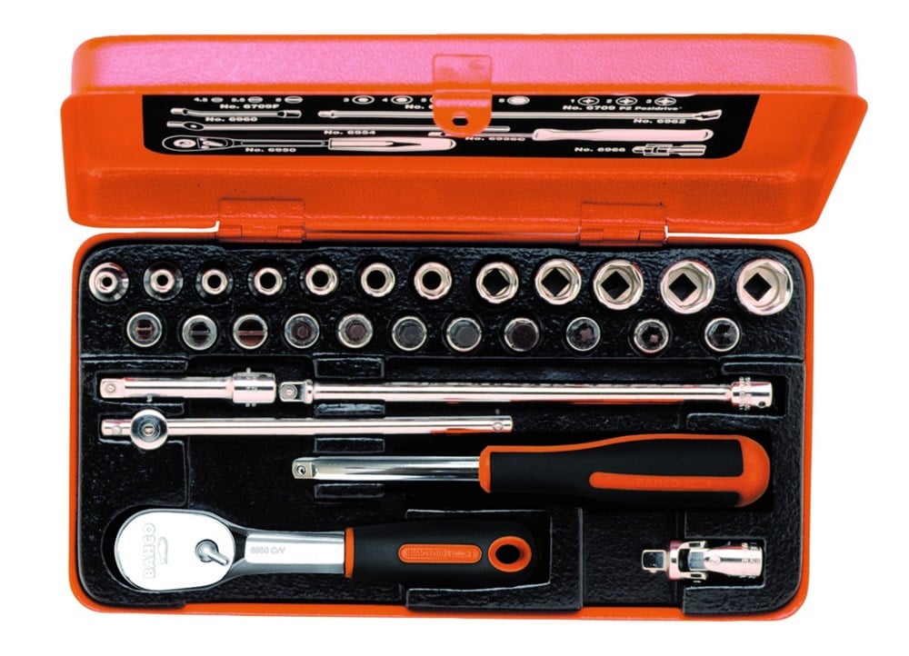 Bahco dopsleutelset 1/4" | 6715PZ