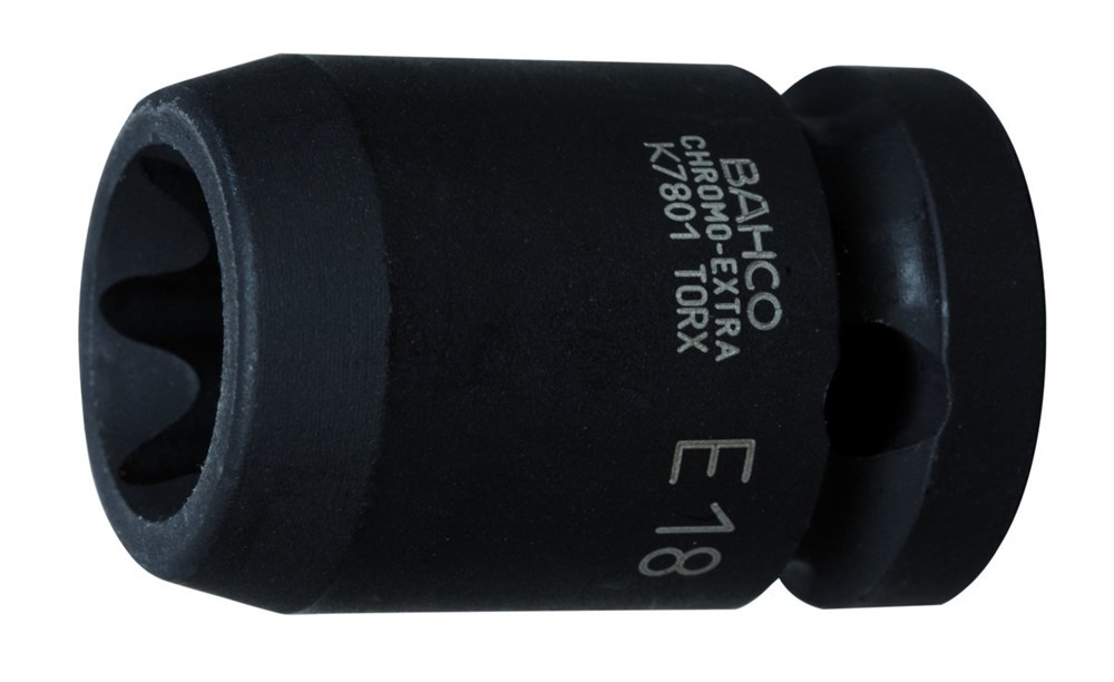 Bahco 1/2" krachtdop torx-e24 | K7801TORX-E24