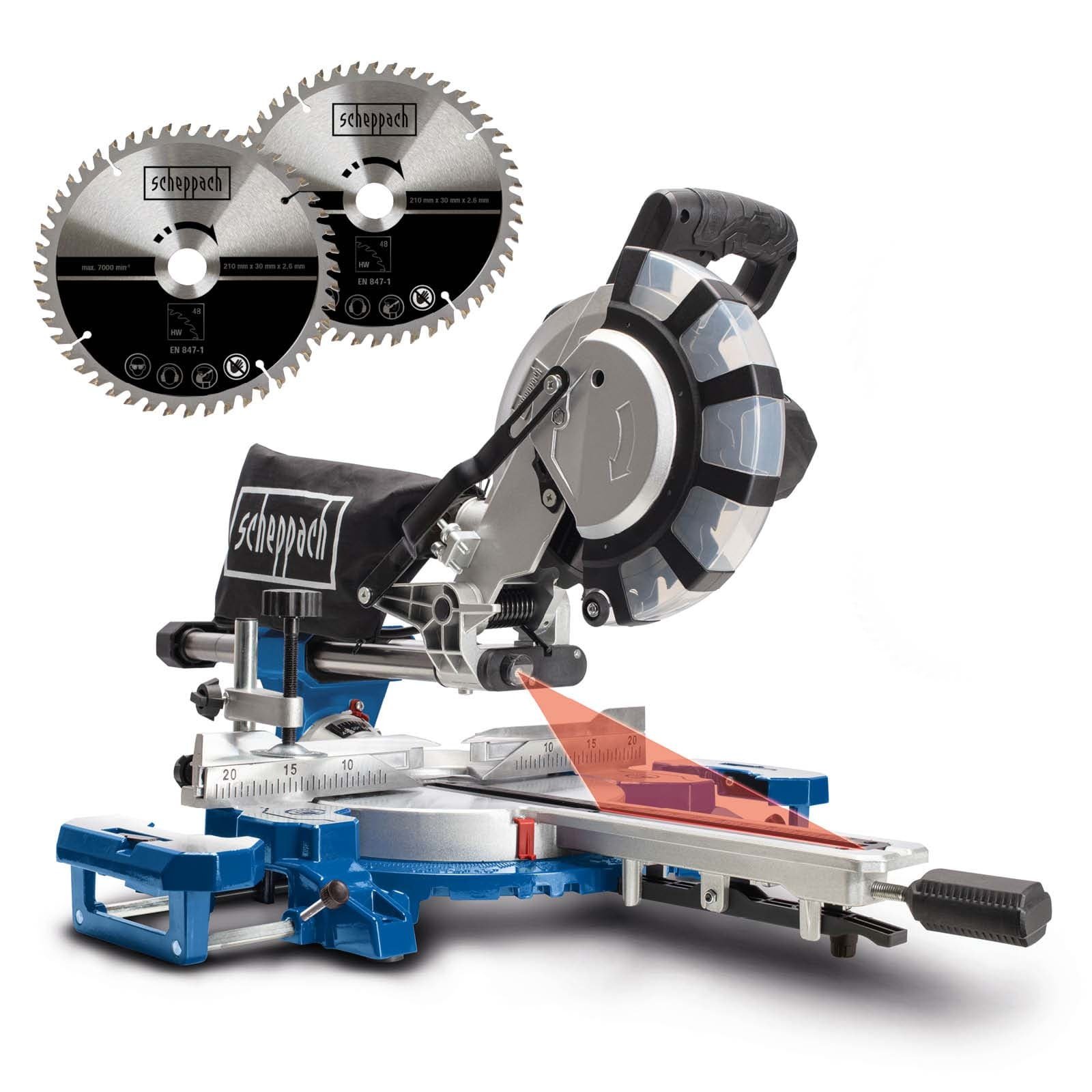 Scheppach HM254SPX Kap- en Trekzaag - 5901222901