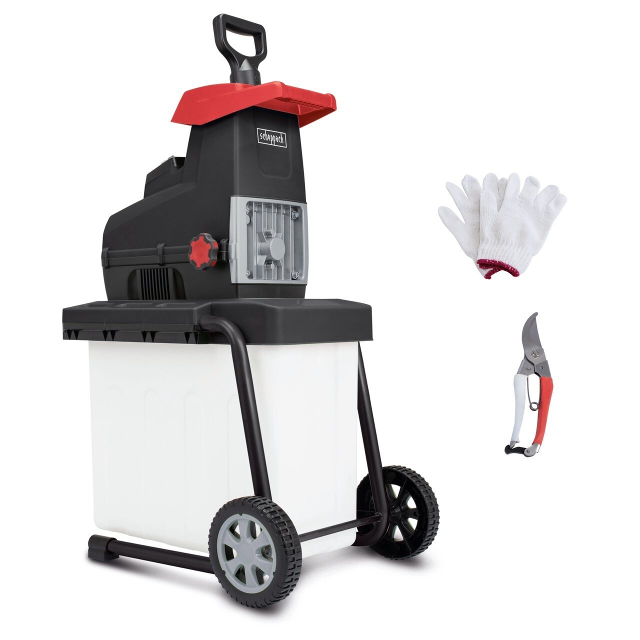Scheppach GS60 Elektrische Hakselaar | 2800W | Met Bak - 5904403901