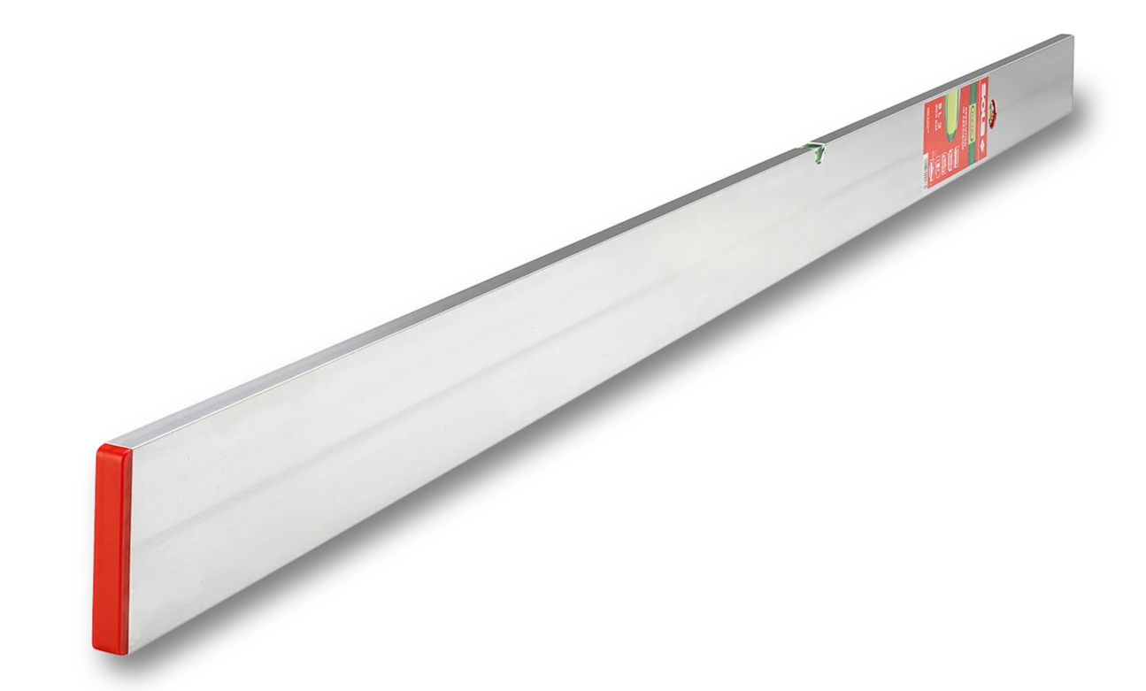 Sola Strijklat SL2/100, 100cm 2 libellen 100x18mm zilver - 02010101 - 02010101
