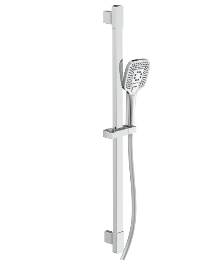Schütte RAVENNA Doucheset | 3 Functies | Chroom/Wit - 64800