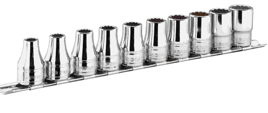 Facom 1/2' doppensets op rail, inch-maten - S.41U