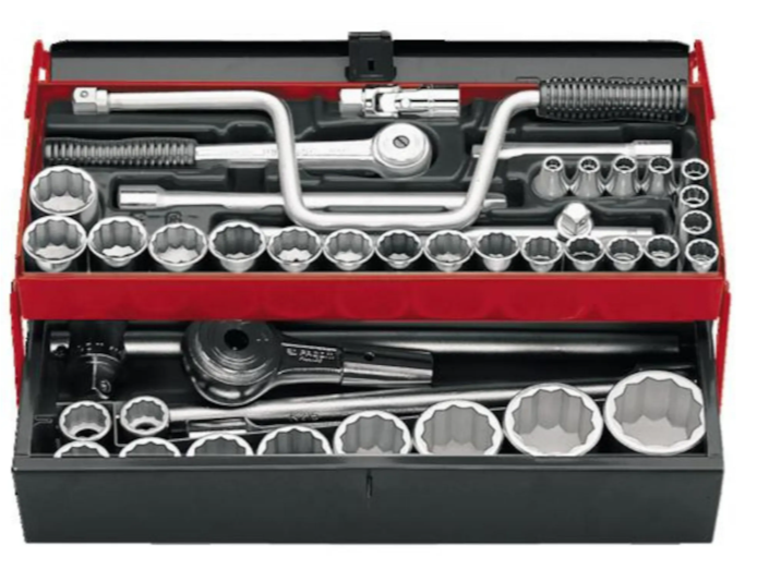 Facom set 12-kantdoppen 1/2" tot 3/4" en van 3/8" tot 2" - SK.452U