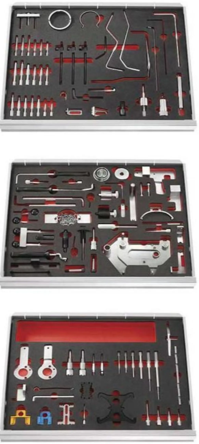 Facom set afstelgereedschap in foam inlay (geschikt voor de gereedschapswagen jet+, chrono+ en chronoxl) - DT.MODKIT1