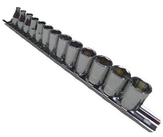 Facom set van 13 doppen 1/4&apos; 6 kant metrisch - R.40E